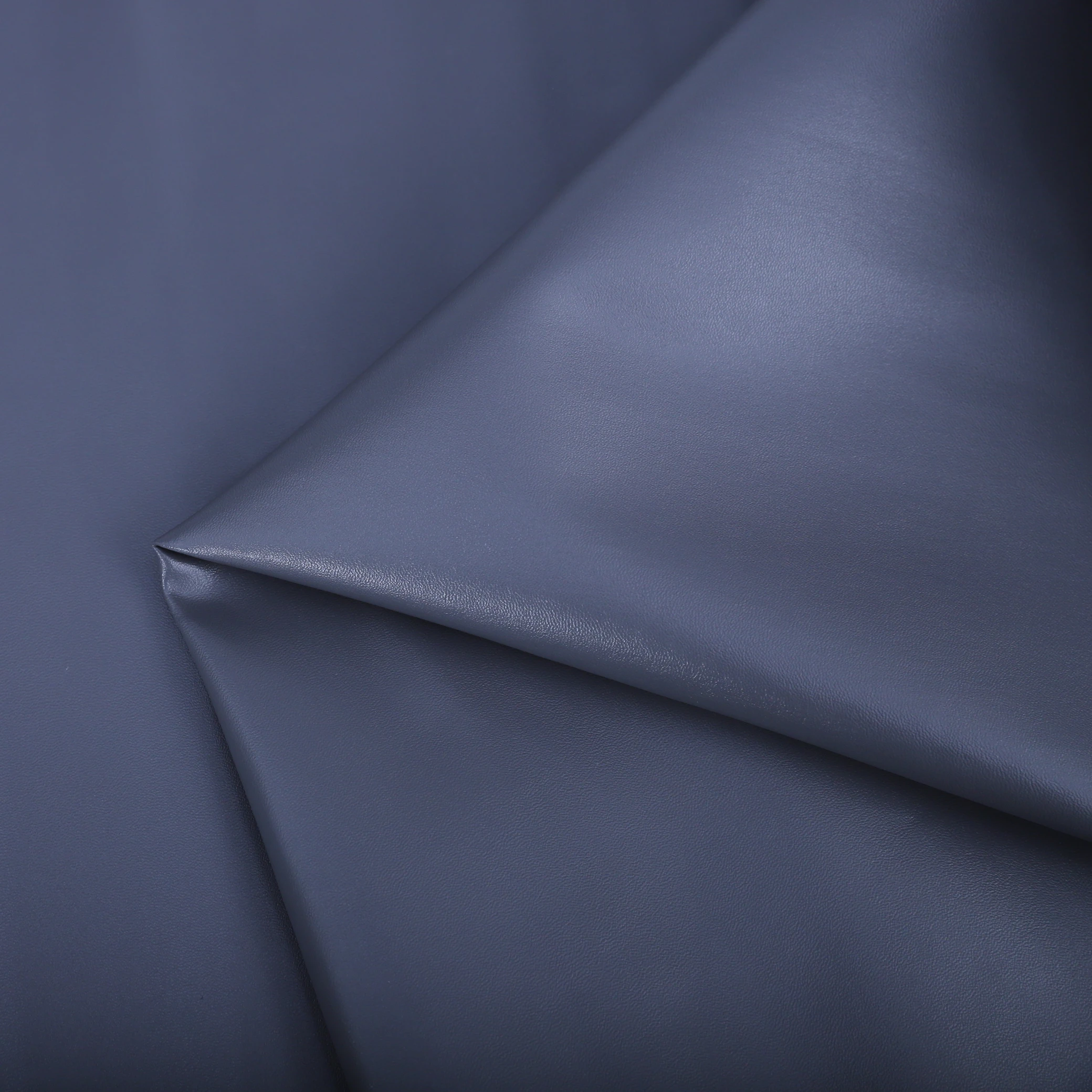 Recycled Upmarket Suede Microfiber Backing Good Handing Vegan Pvc Pu Synthetic Rexin Leather