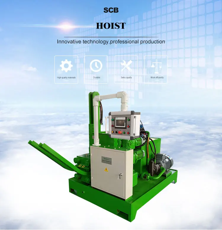 Y85-160 Double Channer Metal Chips Cake Forming Pressing Briquette