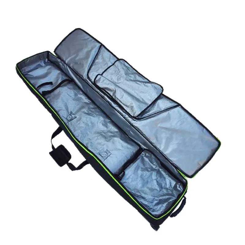
180cm custom waterproof durable wheelie ski bag for travel with wheels 