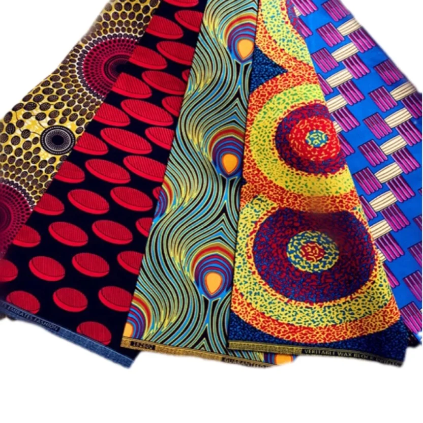 Африканский материал одежды chiganvy hitarget batik 100% хлопчатобумажная ткань с принтом воска