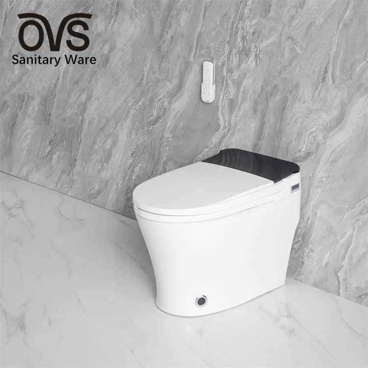 OVS Hot Sale Personalized Quality W.c Toilet Sales Cheap One Piece Smart Bidet Toilet Seat