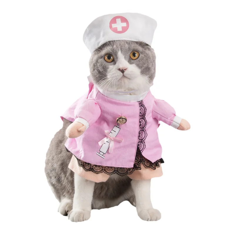 Amazon Hot Sale Luxury Funny Halloween and Theme Party  Cospaly Costume Cosplay Pet Dog Cat Clothes