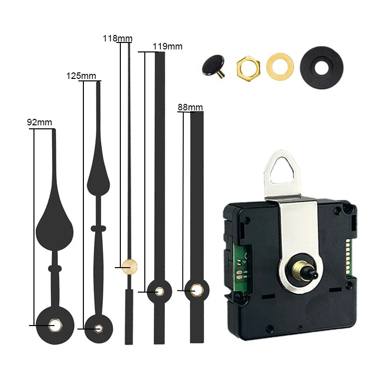 High Quality Atomic DCF  Radio Controlled Clock Movement with Clock Pointer DIY Clock Parts