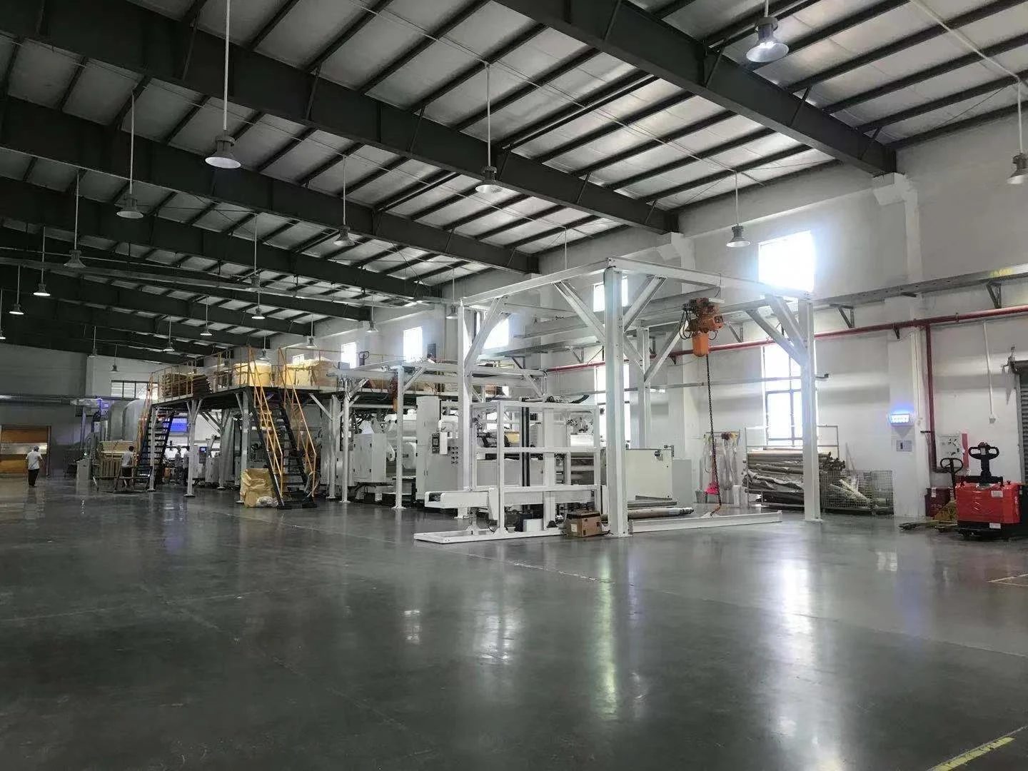 1200mm Full Automatic sap sheet diaper core online lamination Making Machine