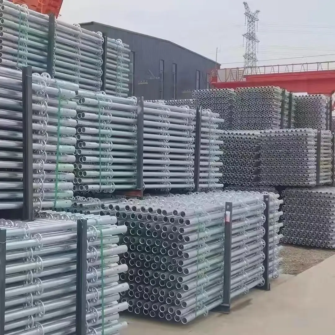 Hot Sale Construction Building Galvanized round Ring Lock for Scaffoldings for Ring Lock System tower scaffold aluminium