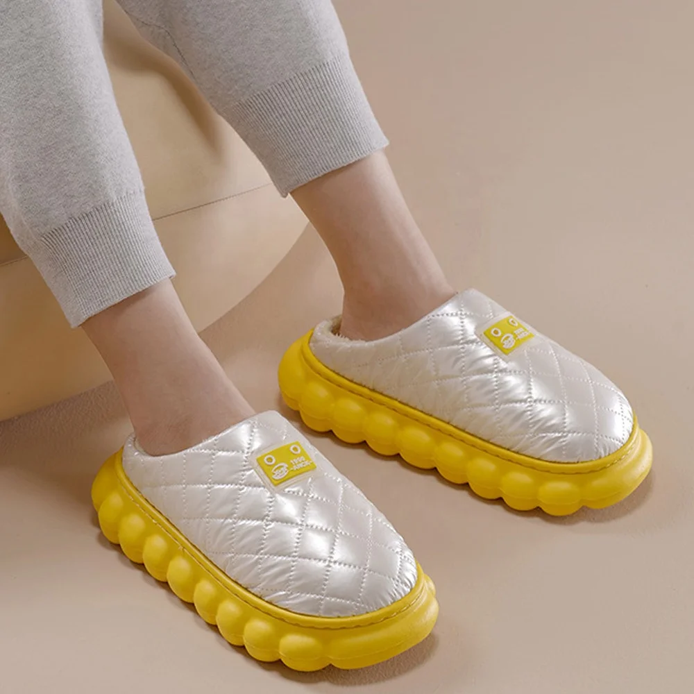 drop shipping down Womens Men eva Slipper slides Soft Warm Slip On House Slippers bubble Anti Skid Cozy Plush for Indoor Outdoor