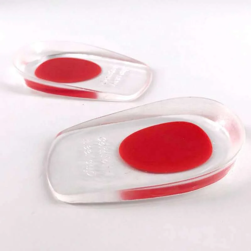 Gel Heel Lifts Height Increase Insoles Shoe Inserts Pads Raise Silicone Heel Cups
