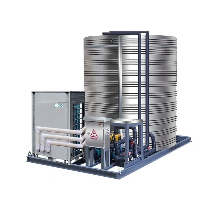 
All In One Heat Pump 10P10T Air Source Heating Air Heat Pump Water Heater 