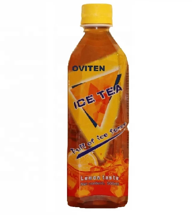 Drink Ice Tea Chinese Beverage Drink Oem/odm lemon tea Dark Yellow Ice Mixed Fruit Flavor Tea