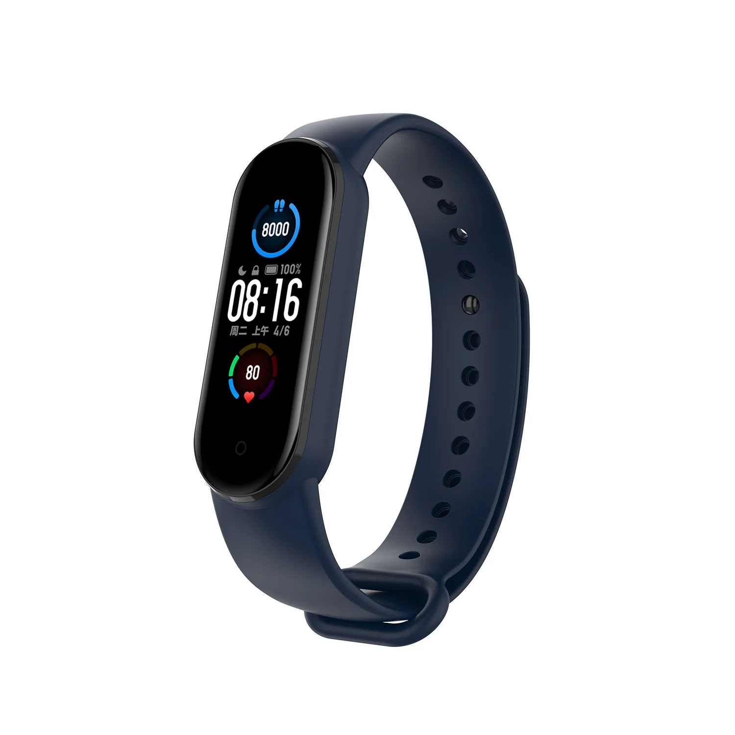  Сменный силиконовый браслет из ТПУ для MI Band 6