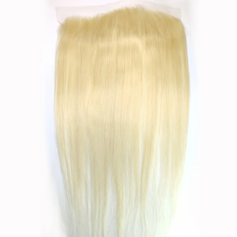 Wholesale 13A 613 blonde human virgin hair HD lace closure front, 613 13x4  lace frontal