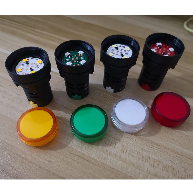 AD22-22DS LED Pilot Lamp Custom, High Quality Indicator Lamp Signal lamp Industrial Led Indicator Light 22MM 1W