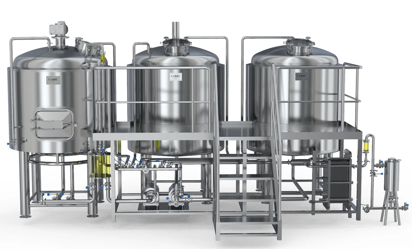 1000L 20HL 30HL 40HL 50HL Large brewpub beer brewery equipment Commercial Beer Brewing Equipment