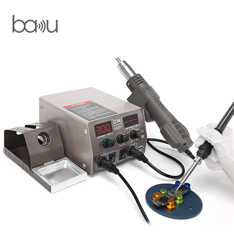 Новая версия Баку ba-602d + smd паяльная станция запчасти светодиодный цифровой дисплей для ремонта цена паяльной станции