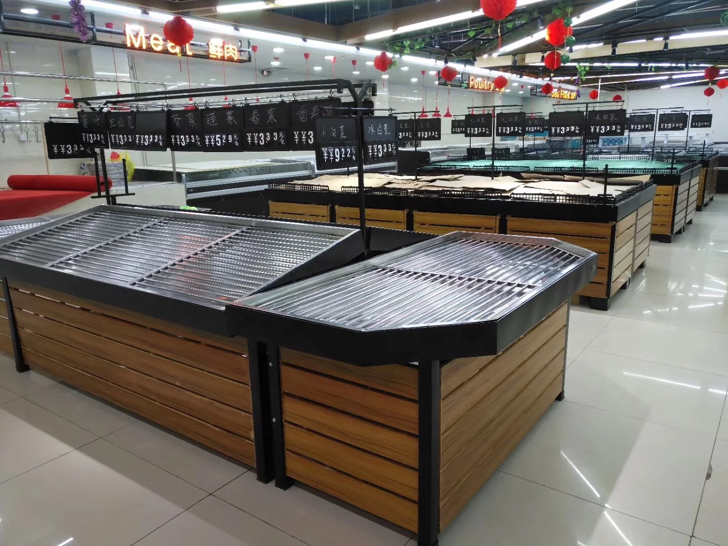 banana display rack fruit and vegetable rack