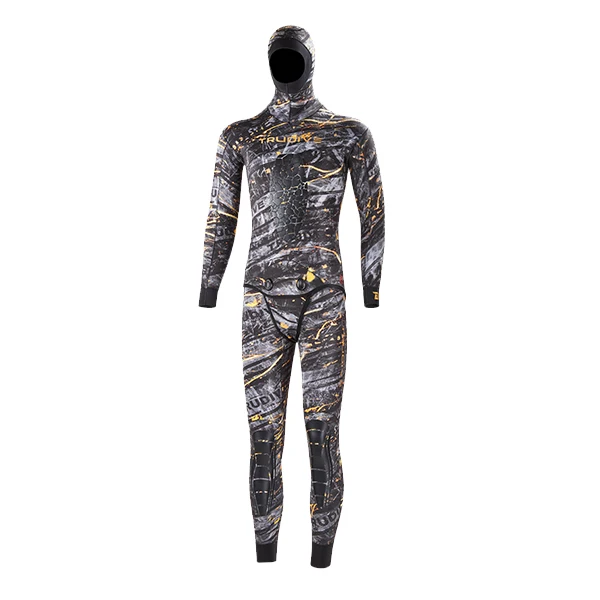 Мужской неопреновый Камуфляжный гидрокостюм harpoon deep sea
