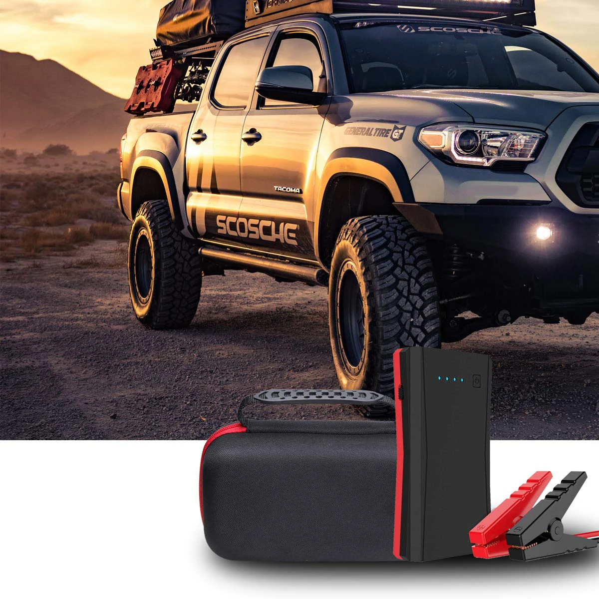 Car Lithium Jump Starter Travel Carrying Case Car Jump Starter Battery Power Bank Storage Bag