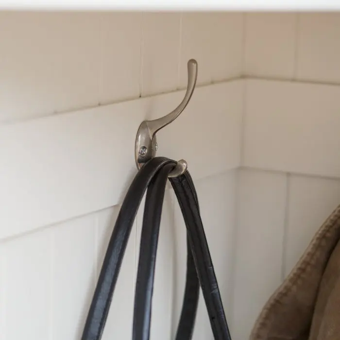 Угловая деревянная вешалка для пальто гостиной с залом и скамейкой для хранения обуви