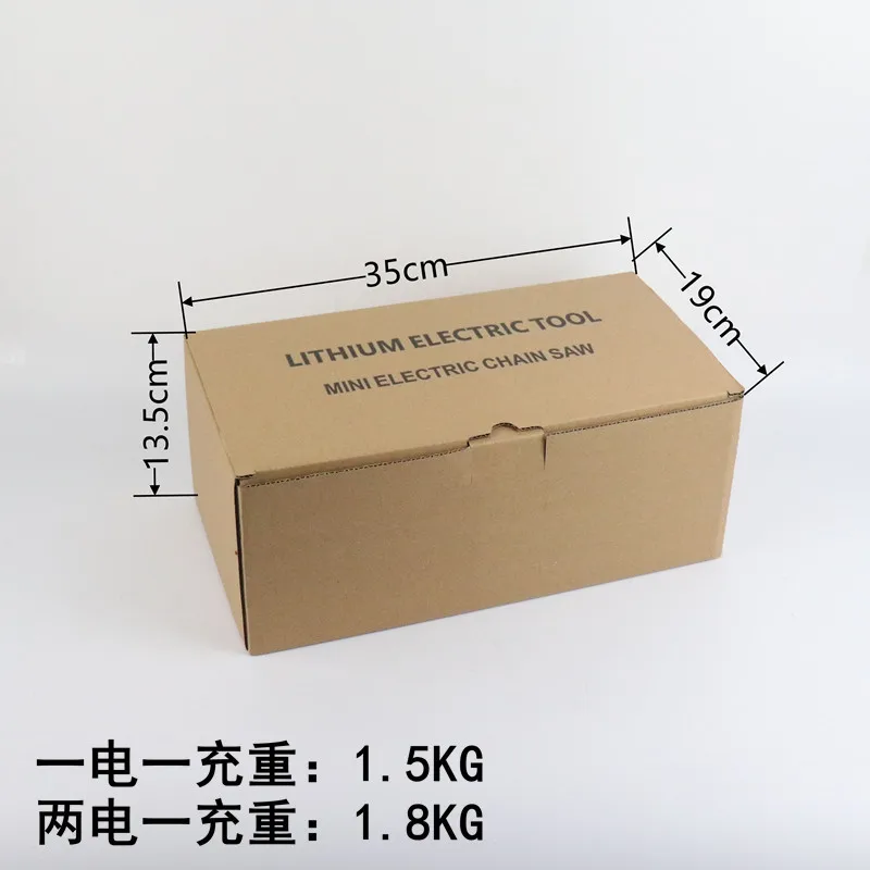 Mini Electric Chain Saw One-Hand Wood working Lithium Battery Pruning Chainsaw Wood Cutter Cordless Garden Rechargeable Tool