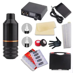 Wholesale Tattoo Supplies Rotary Short Pen Tattoo machines Kits tatto Set Professional Tattoo Kits