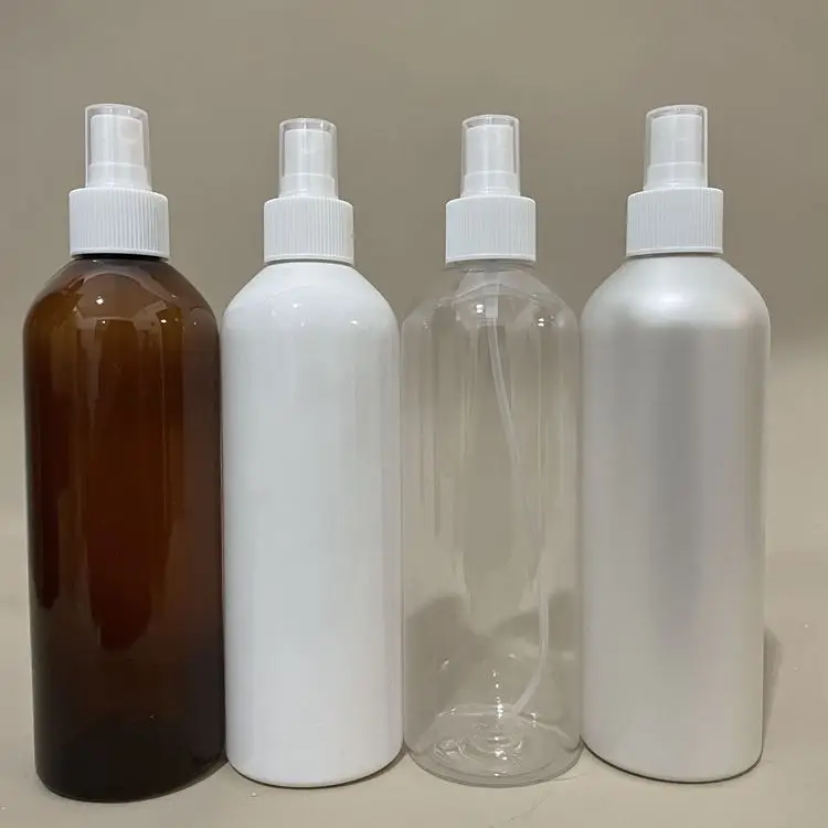 Empty 30ml 50ml 60ml,80ml 100ml  120ml 150ml  250ml 500ml transparent plastic bottle with spray pumb