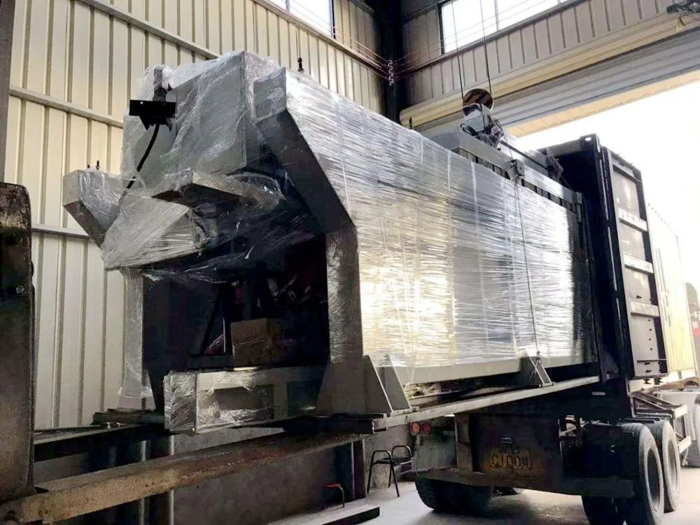 Автоматическая мостовая пила с головкой для резки камня, 45 градусов