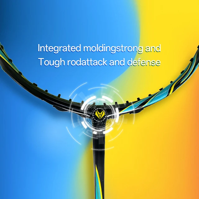 new model brand hammer  colorful badminton racquet full carbon fiber racket high quality badminton racket