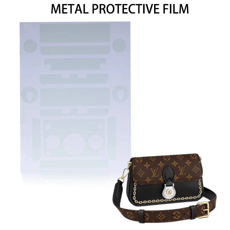 Handbag hardware film is suitable for SAINT CLOUD bags, used to protect the metal rings and metal buckles of bag accessories
