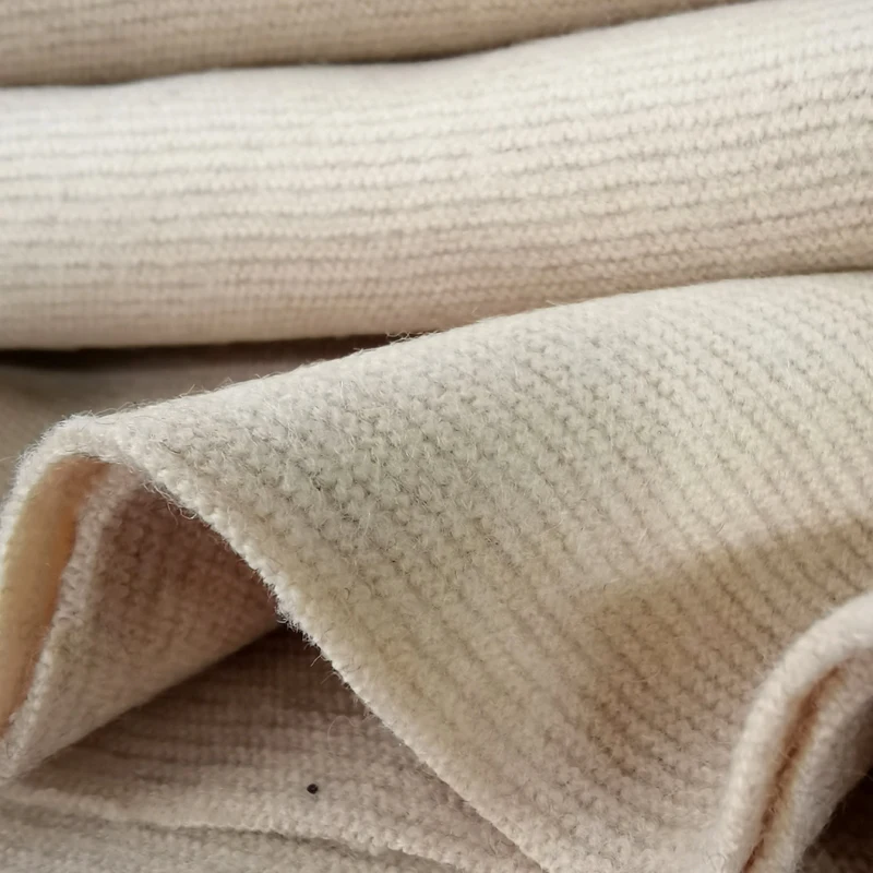 
160cm 530gsm 80%wool 20%polyester travers stripe wool fabric pure color for winter suit overcoat blazer small coat 