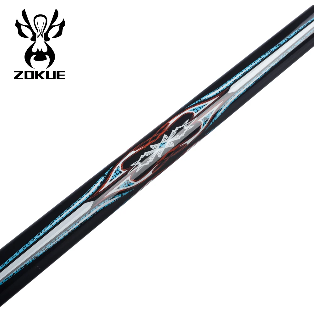 ZOKUE Korean 3 Cushion Carom Billiard Cue Korean 12mm Tip 142 cm Professional Carom Cue