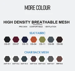 Белый стул для встреч, сетчатый стул для посетителей, средняя спинка с креплением для саней