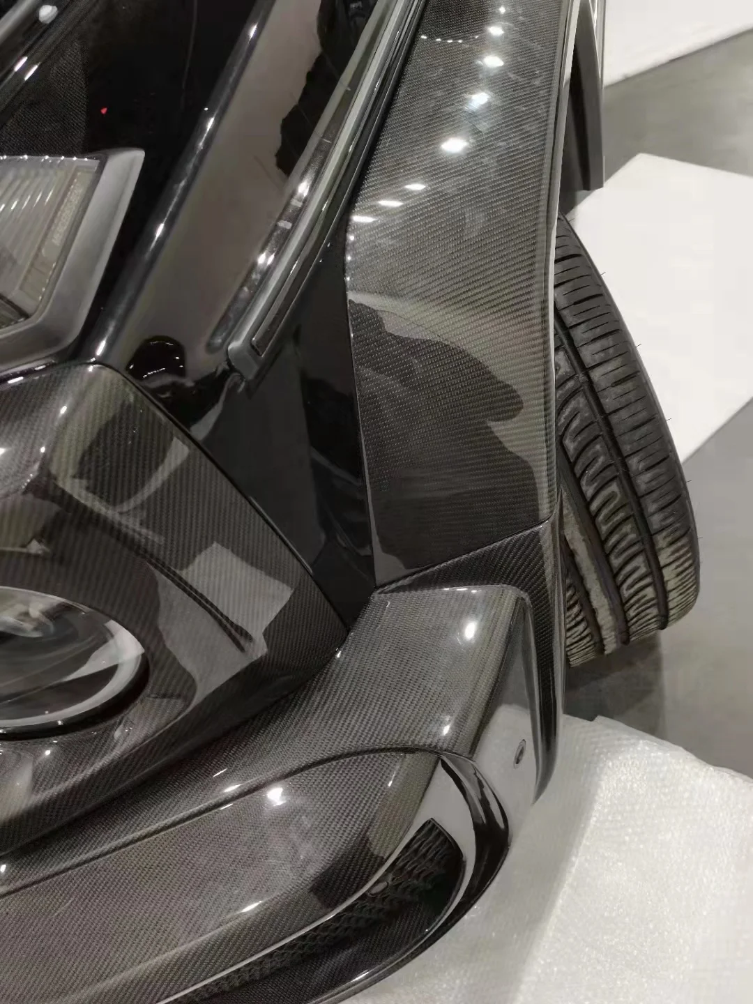 Old to NEW Carbon Fiber Body kit for2003-2018For Mercede Benz G Class AMG G500 G63 W464 Bodykit