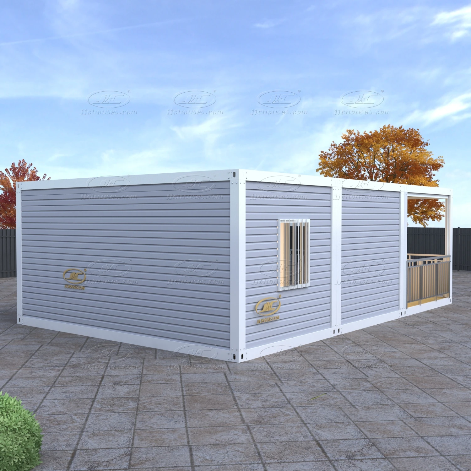 custom small custom luxury villa portable prefabricated home office living tiny container house prefab with 2 bedroom plans