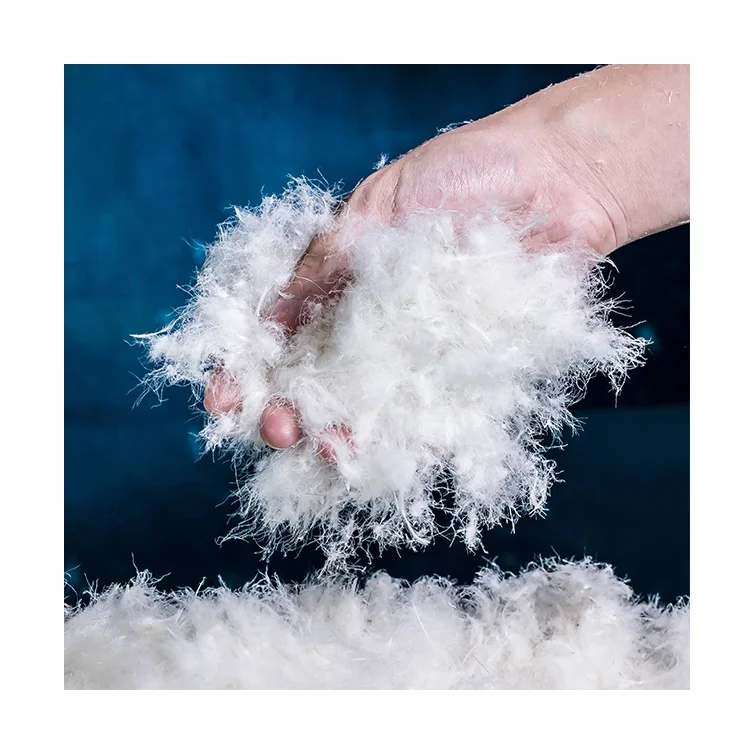 2021 Popular Windproof Down Trousers Jacket Filling Material Washed Pure White Duck Down 70%