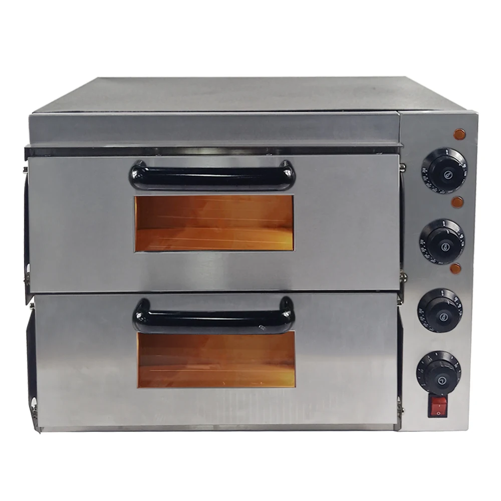 Restaurant Commercial Automatic Pizza Maker Double Layer Electric