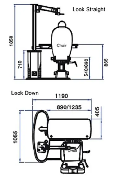 Оптометрический аппарат для электрическая настольная экономическая офтальмологический, оптометрический комбинированный стол стул блок CT-360 офтальмологический диагностический прибор, мебель для офиса