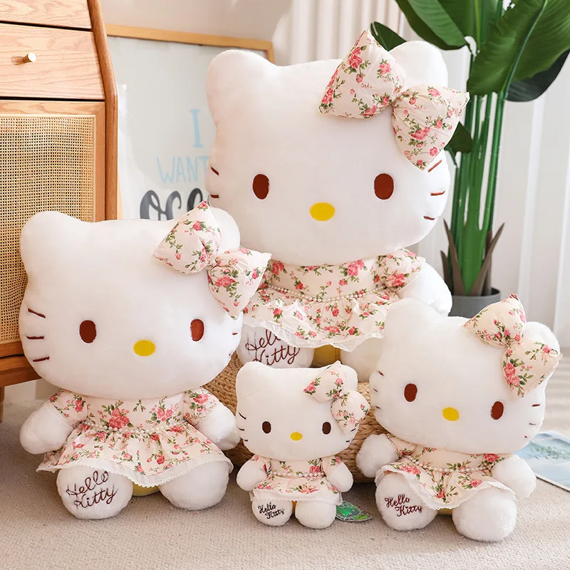 Cute Kitty Cat Plush Doll Healing Hello KT Cat Kitty Plush Doll Girl Gift