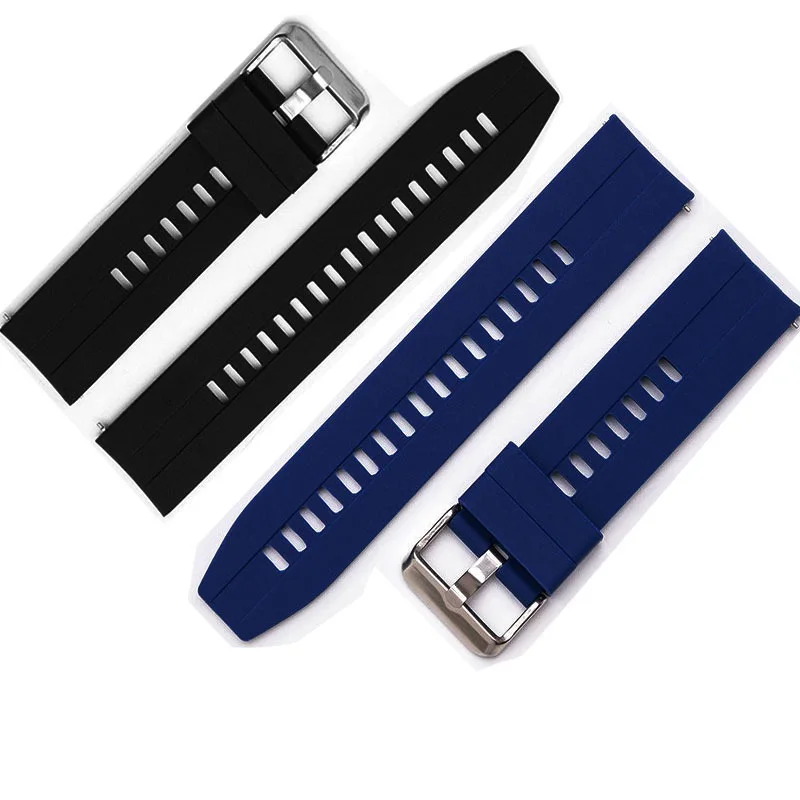 Factory Price Silicone Watch Strap for Huawei Watch GT2 GT3 20mm 22mm Watch Band