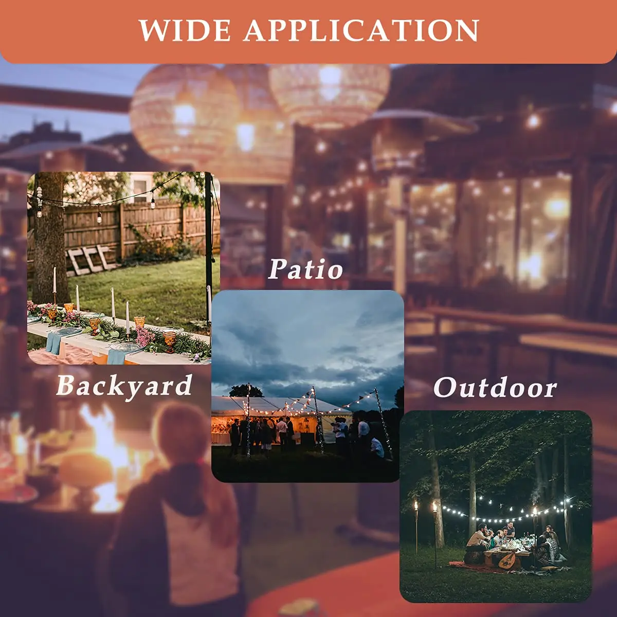 Garden Light Pole Decorative Holiday String Light Poles Outdoors Light Pole