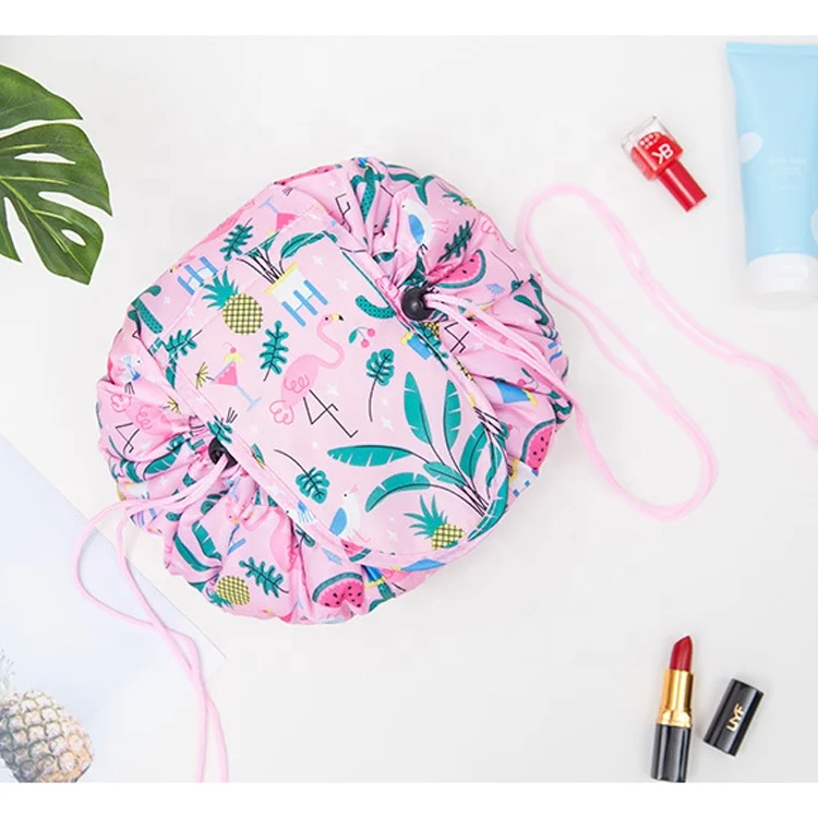 KAIFEI 2022 new fashion nylon polyester water proof cosmetic bag makeup bag for travel