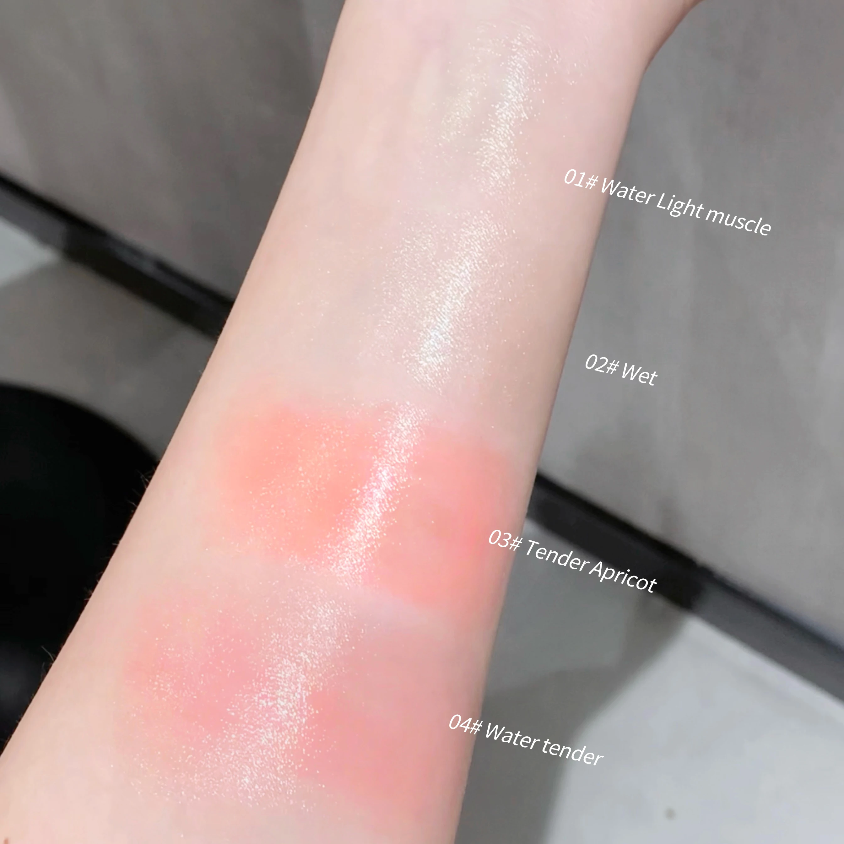 SHAQINUO ODM Low MOQ Blusher Stick Face Nose Contouring Blush Stick Beauty Embellishment High Gloss Stick