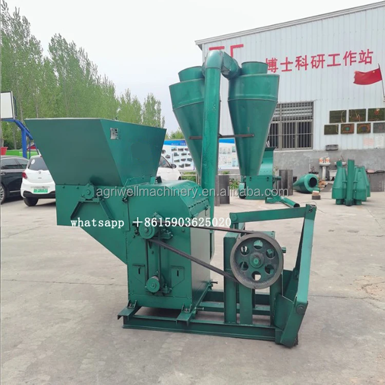 In Stock Cattle Feed Shredder Hemp Rice Machine Rotary Baler Maize Straw Crusher