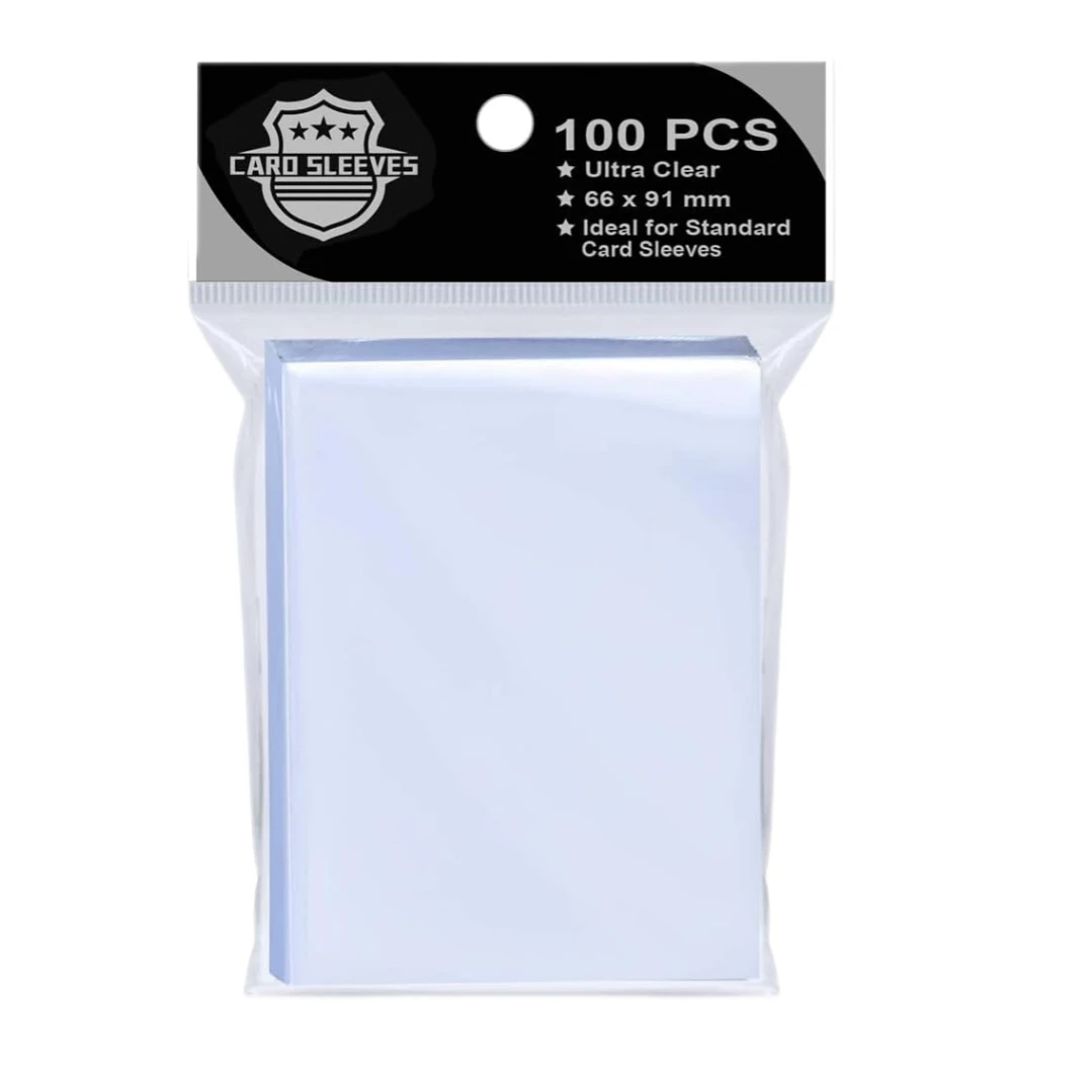 100PS Soft Clear Photo Sleeved Kpop Photo Protectors Sleeves Ultra Top Loader Fit Magic MTG Baseball PhotoCard Holders Sleeves