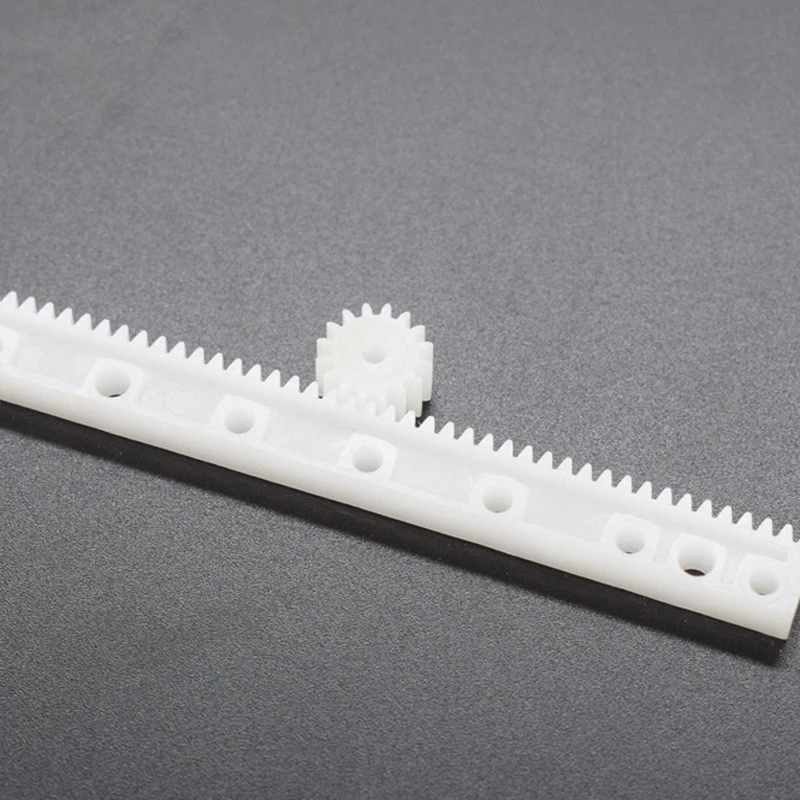 custom nylon black rack and pinion cnc low friction plastic gear rack for electric mirror