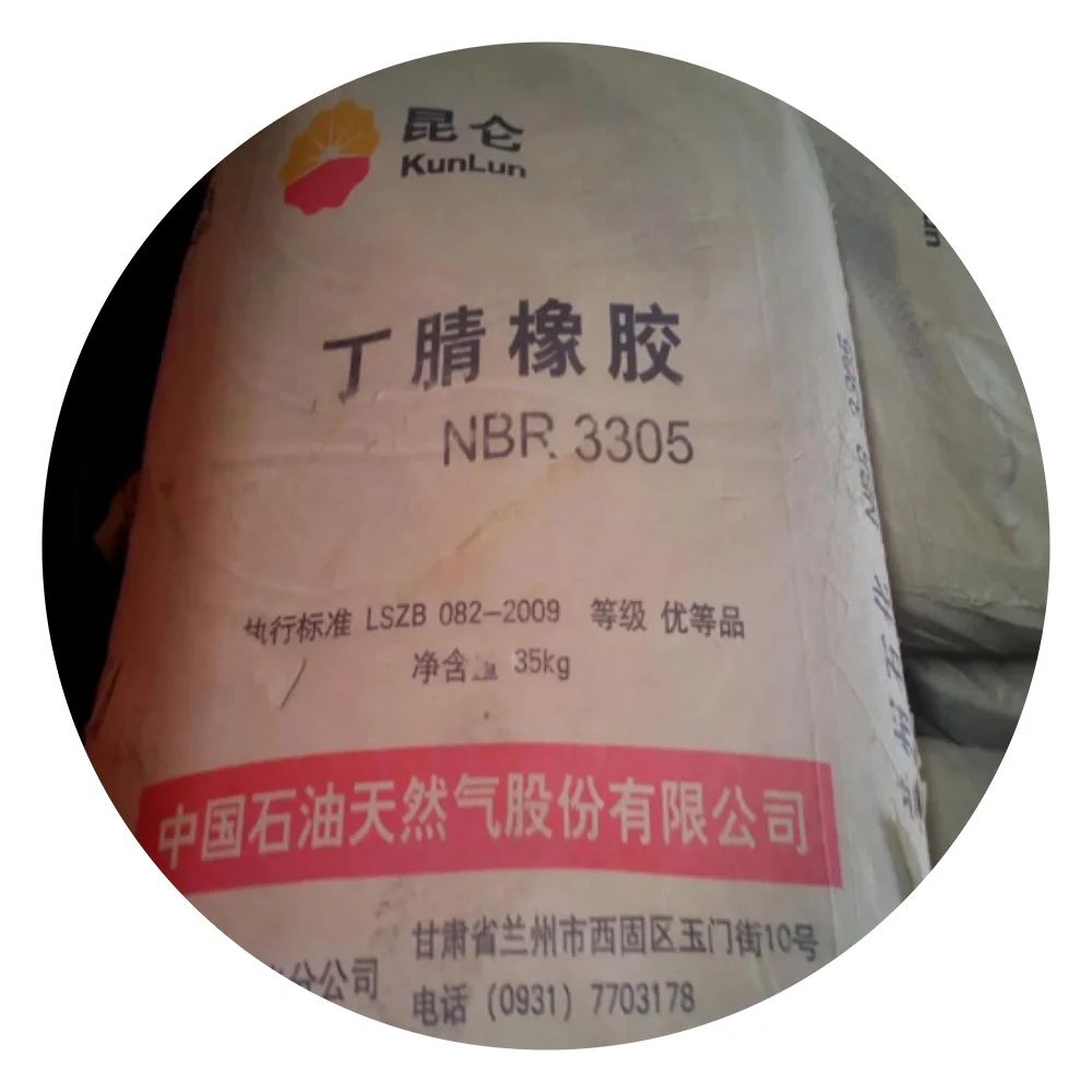 Nitrile butadiene rubber NBR2907 3305E sold from the spot by the Chinese manufacturer