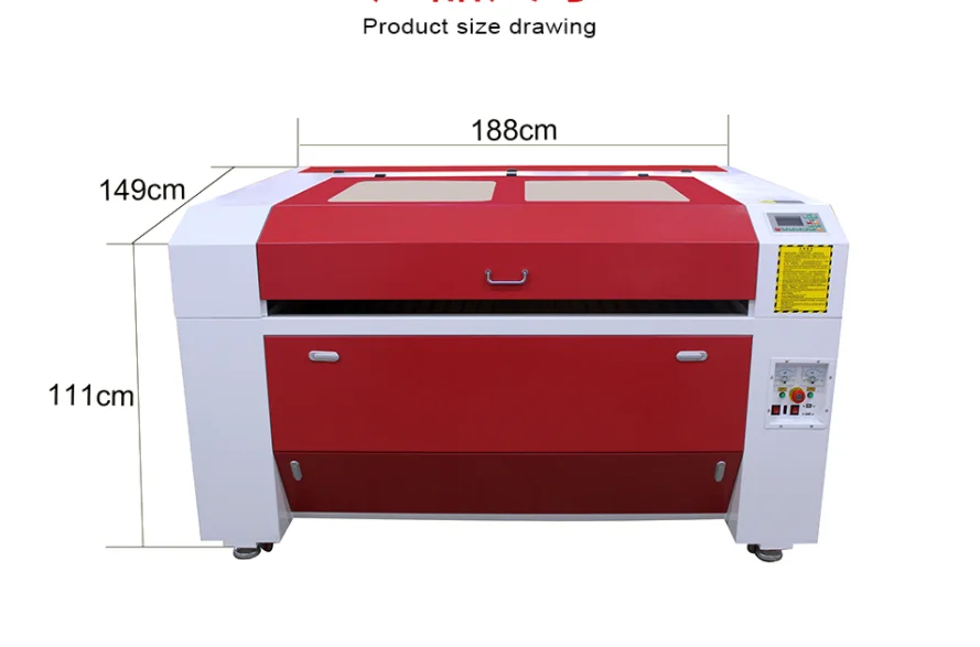 Diaotu 1390 CO2 laser tube machine CO2 Laser Engraving Machine for Non-Metal