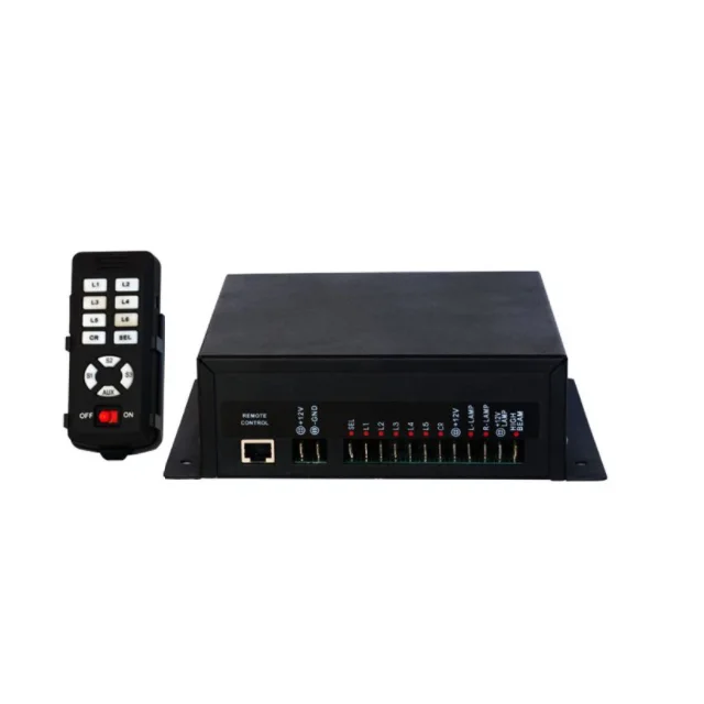 200W Electronic  Siren Amplifier 6 Tone Car Alarm Siren LHZ-200MK2