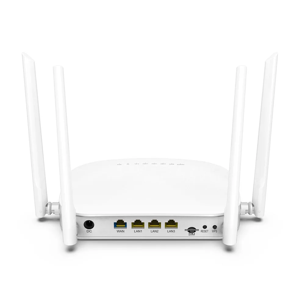 Высокоскоростной двухдиапазонный игровой беспроводной маршрутизатор Wifi с Sim 4G Мобильный Wi-Fi роутер 300