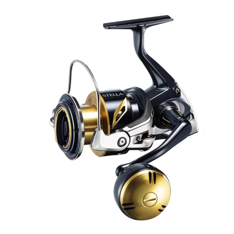 SHIMANO Stella SW Metal Saltwater Spinning Reel 6000/8000/10000 Big Game Trolling Reels with FakeBait