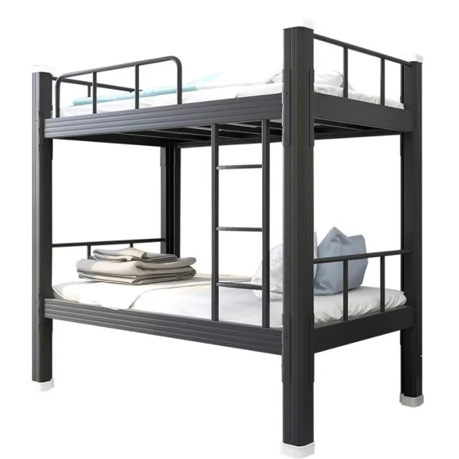 Железная двухъярусная кровать дизайнерские двухъярусные кровати для взрослых полноразмерные camas Modern мебель спальни металлические